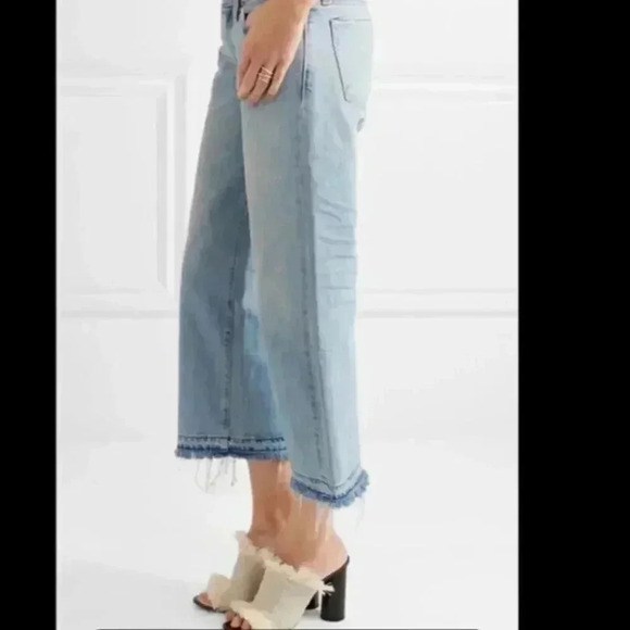 SIMON MILLER W005 CROP GRANTS Denim - Picture 6 of 7